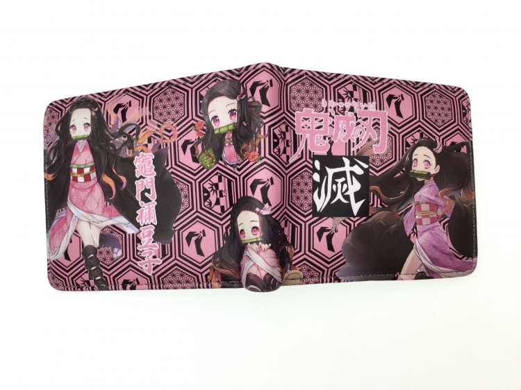 Demon Slayer Kimets Short Card Holder Wallet Wallet 11X9.5CM