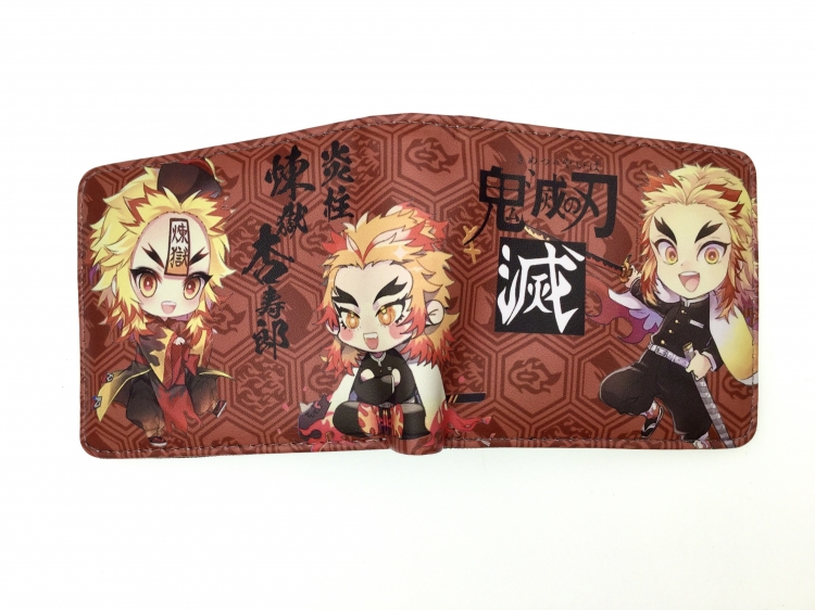 Demon Slayer Kimets Short Card Holder Wallet Wallet 11X9.5CM