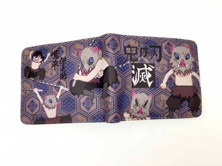 Demon Slayer KimetsShort Card Holder Wallet Wallet 11X9.5CM