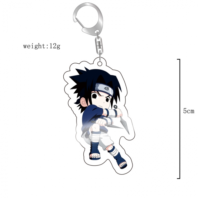 Naruto Anime acrylic Key Chain  price for 5 pcs 12102