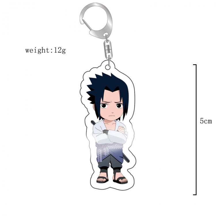 Naruto Anime acrylic Key Chain  price for 5 pcs 12079