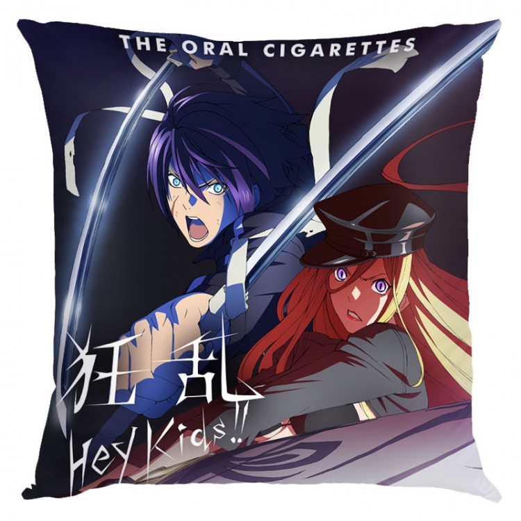 Noragami Anime square full-color pillow cushion 45X45CM NO FILLING  Y4-12