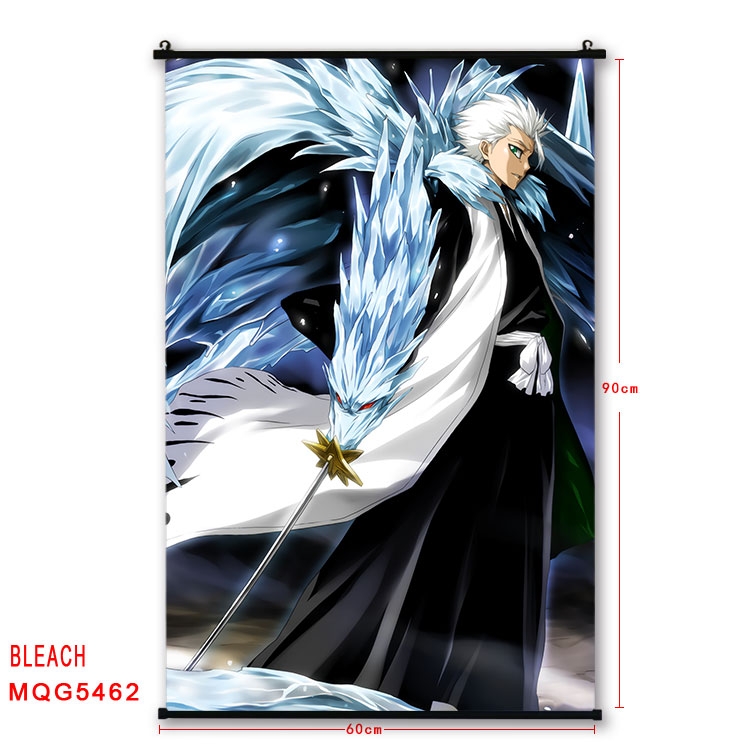 Bleach black Plastic rod Cloth painting Wall Scroll 60X90CM  MQG-5462