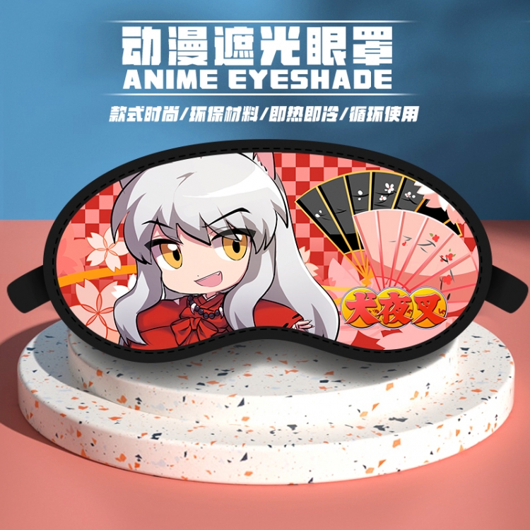 Inuyasha Anime pattern shading eyeshade eye patch price for 5 pcs