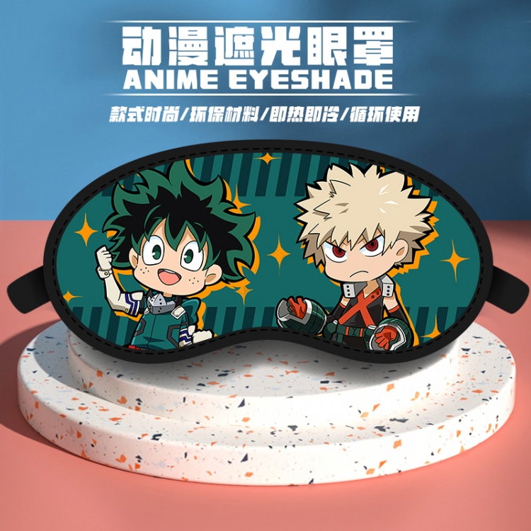 My Hero Academia Anime pattern shading eyeshade eye patch price for 5 pcs