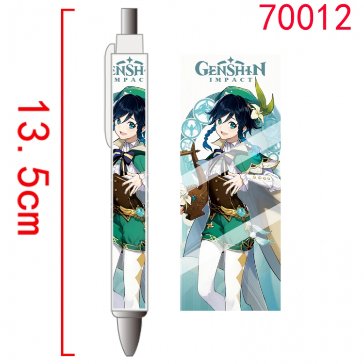 Genshin Impact Game peripheral student ballpoint pen price for 5 pcs 70012