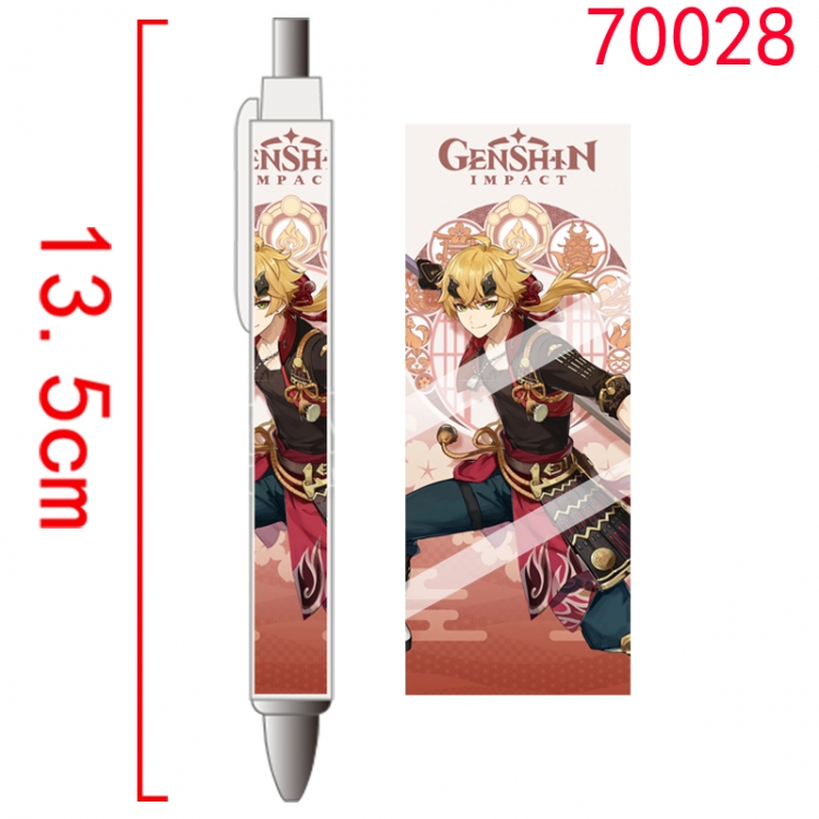 Genshin Impact Game peripheral student ballpoint pen price for 5 pcs 70028