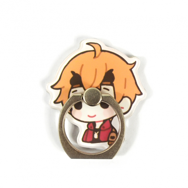 Genshin Impact Anime Peripheral Acrylic Ring Buckle price for 5 pcs 6748