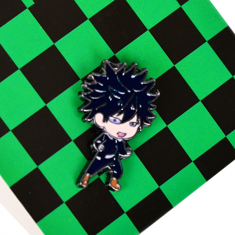 Jujutsu Kaisen Anime cartoon metal brooch badge price for 5 pcs