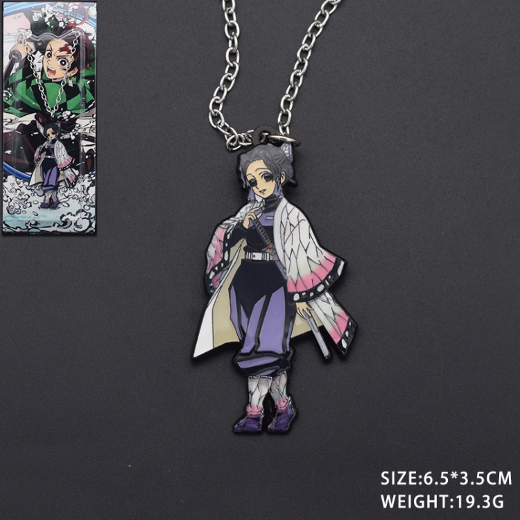  Demon Slayer Kimets Anime cartoon metal necklace pendant