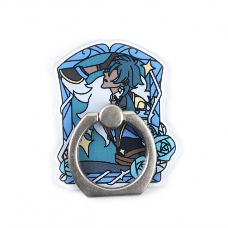 Genshin Impact Anime Peripheral Acrylic Ring Buckle price for 5 pcs  7794