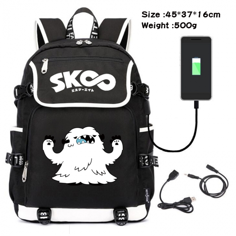 SK∞ Animation data backpack backpack student bag 45X37X16CM
