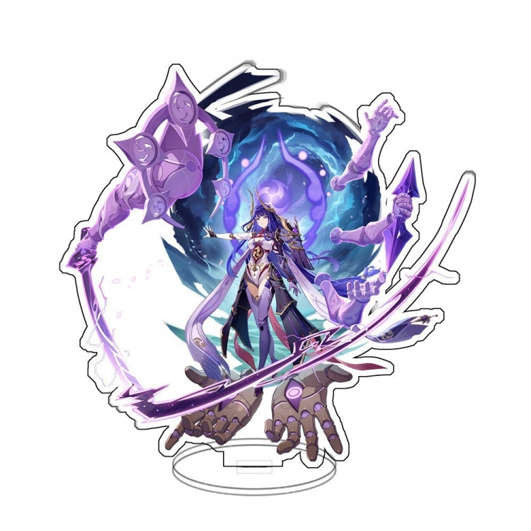 Genshin Impact Anime characters acrylic Standing Plates Keychain 15CM 52666