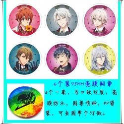 IDOLiSH7 Anime round Badge Bri...