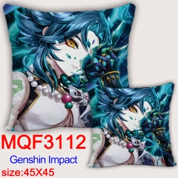 Pillow Genshin Impact Anime sq...