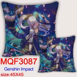 Pillow Genshin Impact Anime sq...