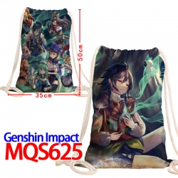 Genshin Impact Canvas Drawstri...