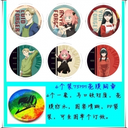 SPY×FAMILY Anime round Badge B...