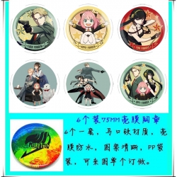 SPY×FAMILY Anime round Badge B...