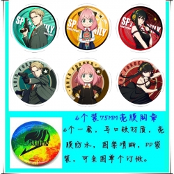 SPY×FAMILY Anime round Badge B...