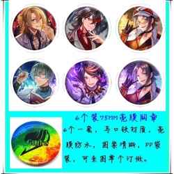 Rainbow Club Anime round Badge...