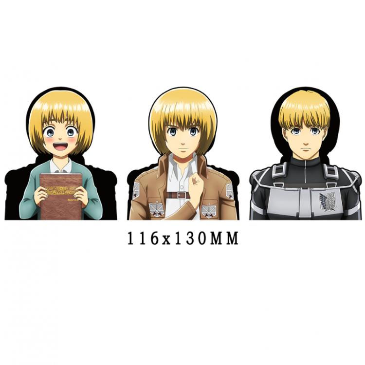 Shingeki no Kyojin Magic 3D HD variable map car computer animation stickers price for 2 pcs