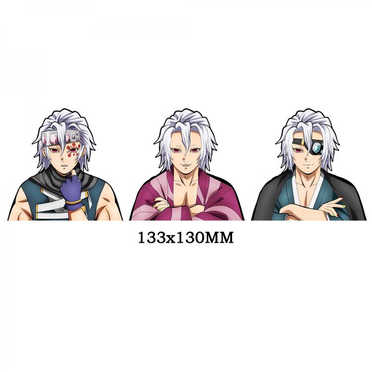 Demon Slayer Kimets Magic 3D HD variable map car computer animation stickers price for 2 pcs