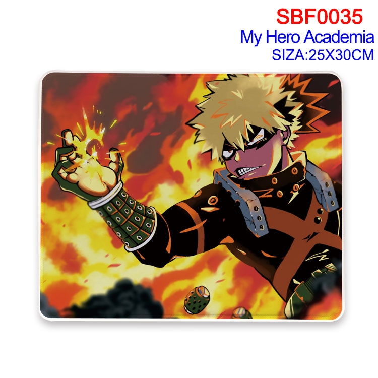 My Hero Academia Anime peripheral mouse pad 25X30CM SBF-035