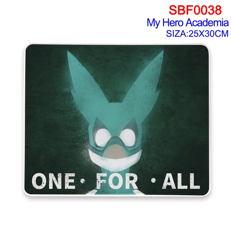 My Hero Academia Anime peripheral mouse pad 25X30CM SBF-038