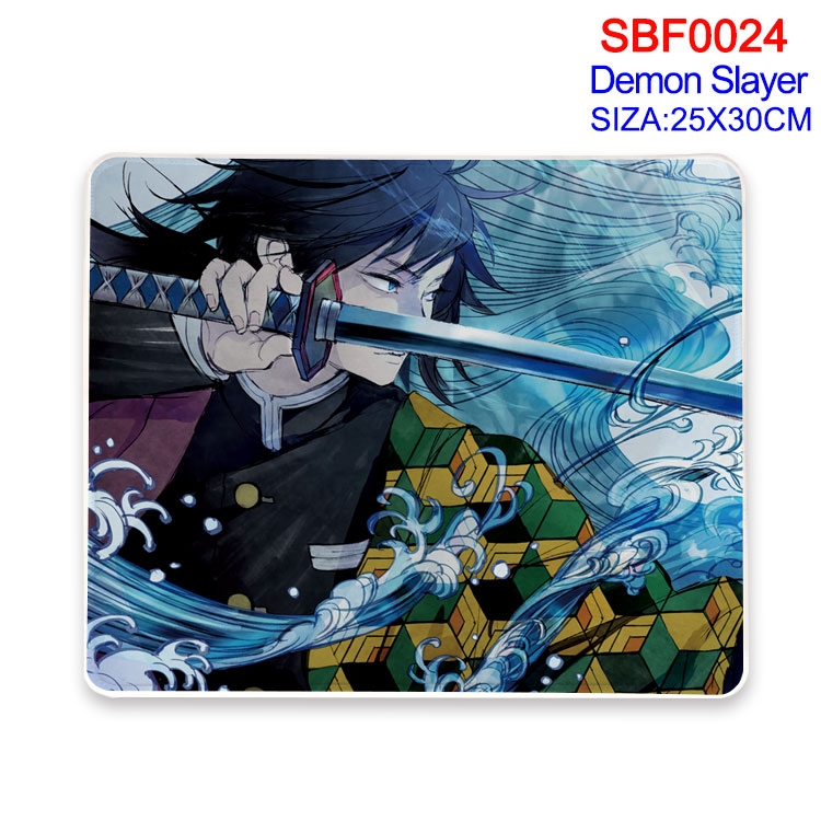 Demon Slayer Kimets Anime peripheral mouse pad 25X30CM  SBF-024