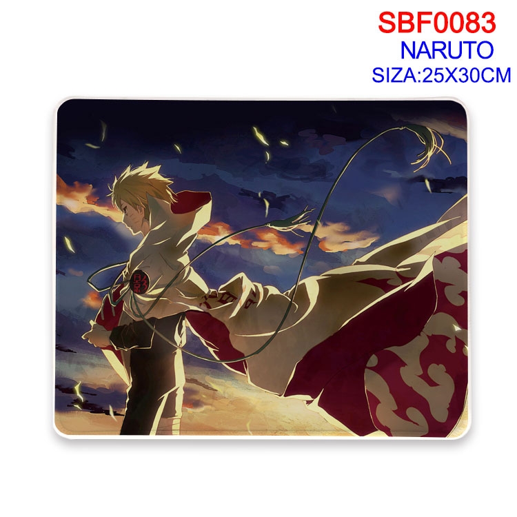 Naruto Anime peripheral mouse pad 25X30CM SBF-083