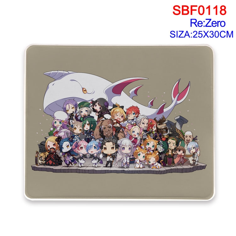 Re:Zero kara Hajimeru Isekai Seikatsu Anime peripheral mouse pad 25X30CM  SBF-118
