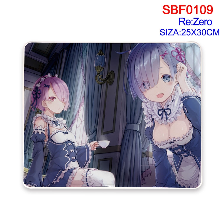 Re:Zero kara Hajimeru Isekai Seikatsu Anime peripheral mouse pad 25X30CM  SBF-109