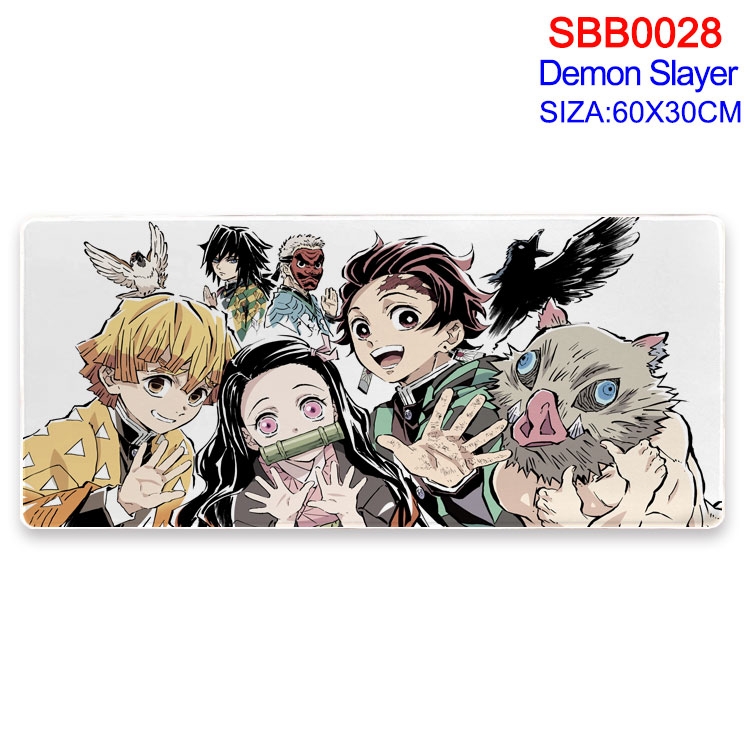 Demon Slayer Kimets Anime peripheral mouse pad 60X30CM SBB-028