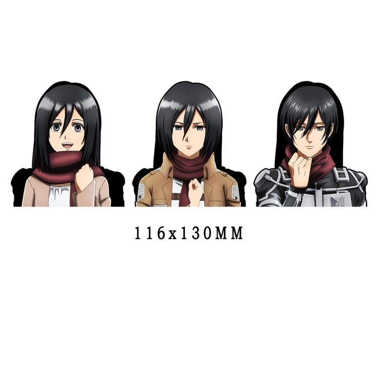 Shingeki no Kyojin Magic 3D HD variable map car computer animation stickers price for 2 pcs