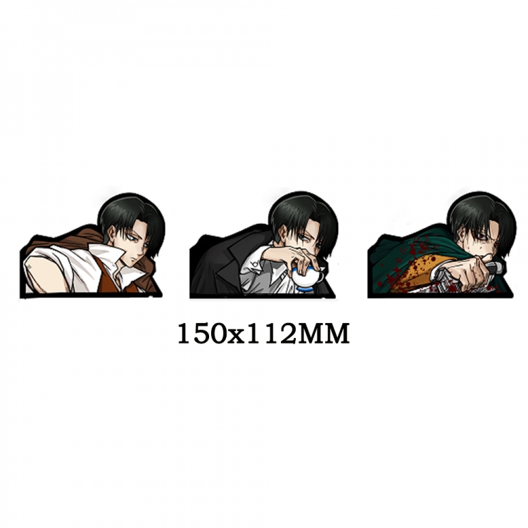 Shingeki no Kyojin Magic 3D HD variable map car computer animation stickers price for 2 pcs