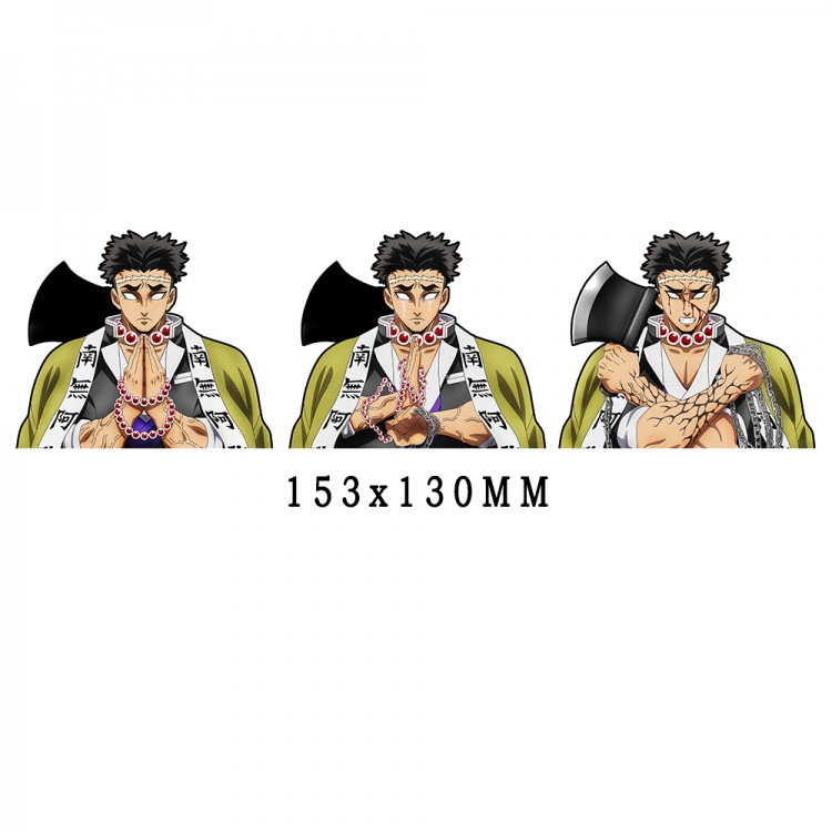 Demon Slayer Kimets Magic 3D HD variable map car computer animation stickers price for 2 pcs