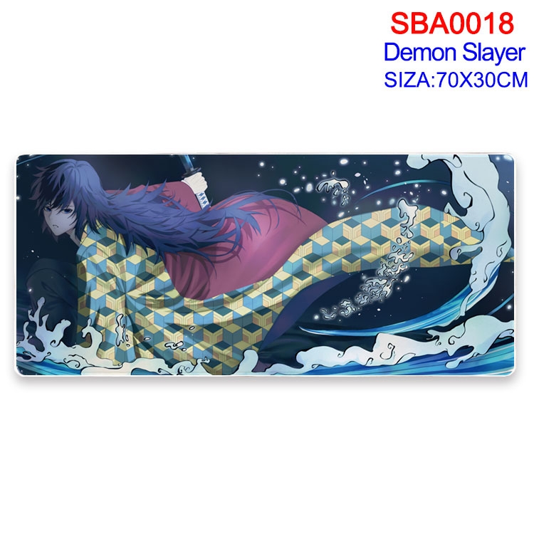 Demon Slayer Kimets Anime peripheral mouse pad 70X30CM  SBA-018