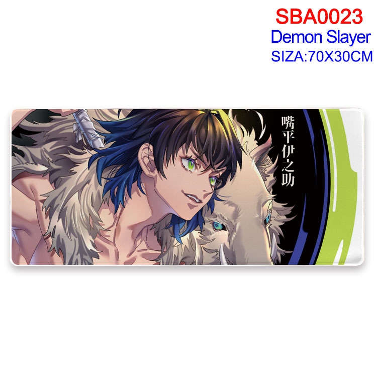 Demon Slayer Kimets Anime peripheral mouse pad 70X30CM  SBA-023