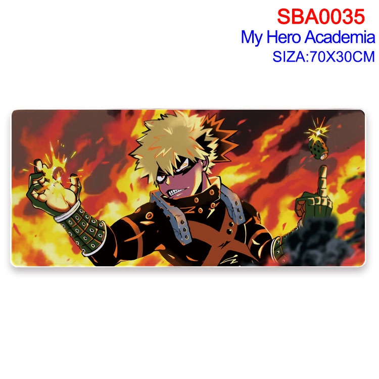 My Hero Academia Anime peripheral mouse pad 70X30CM SBA-035