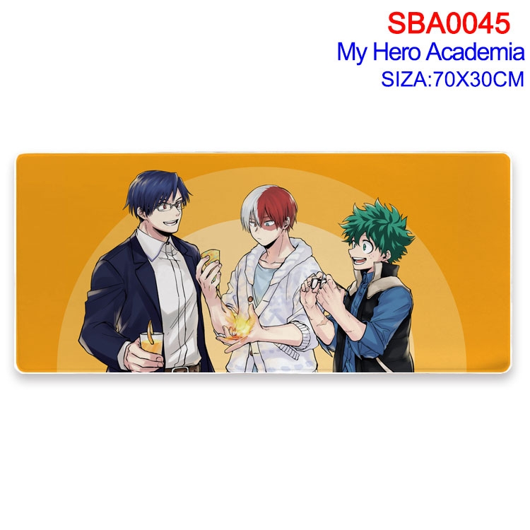 My Hero Academia Anime peripheral mouse pad 70X30CM  SBA-045