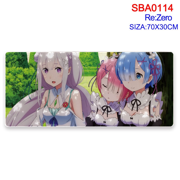 Re:Zero kara Hajimeru Isekai Seikatsu Anime peripheral mouse pad 70X30CM  SBA-114
