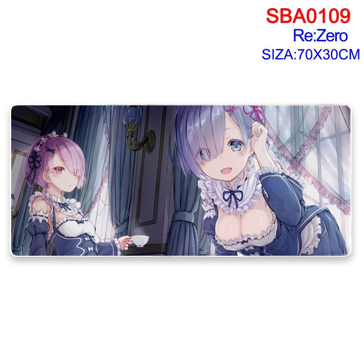 Re:Zero kara Hajimeru Isekai Seikatsu Anime peripheral mouse pad 70X30CM  SBA-109