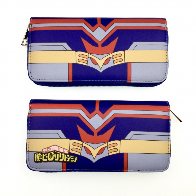 My Hero Academia Full Color Printing Long section Zipper Wallet Purse