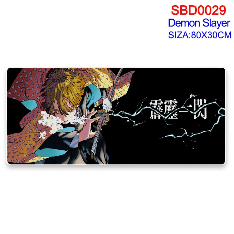 Demon Slayer Kimets Anime peripheral mouse pad 80X30CM SBD-029