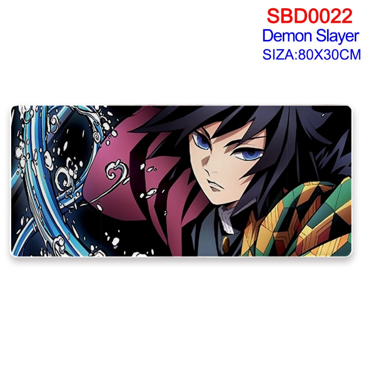 Demon Slayer Kimets Anime peripheral mouse pad 80X30CM  SBD-022