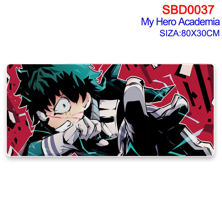 My Hero Academia Anime peripheral mouse pad 80X30CM SBD-037