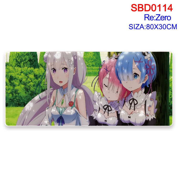 Re:Zero kara Hajimeru Isekai Seikatsu Anime peripheral mouse pad 80X30CM SBD-114
