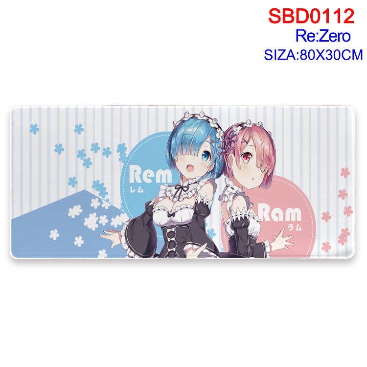 Re:Zero kara Hajimeru Isekai Seikatsu Anime peripheral mouse pad 80X30CM SBD-112