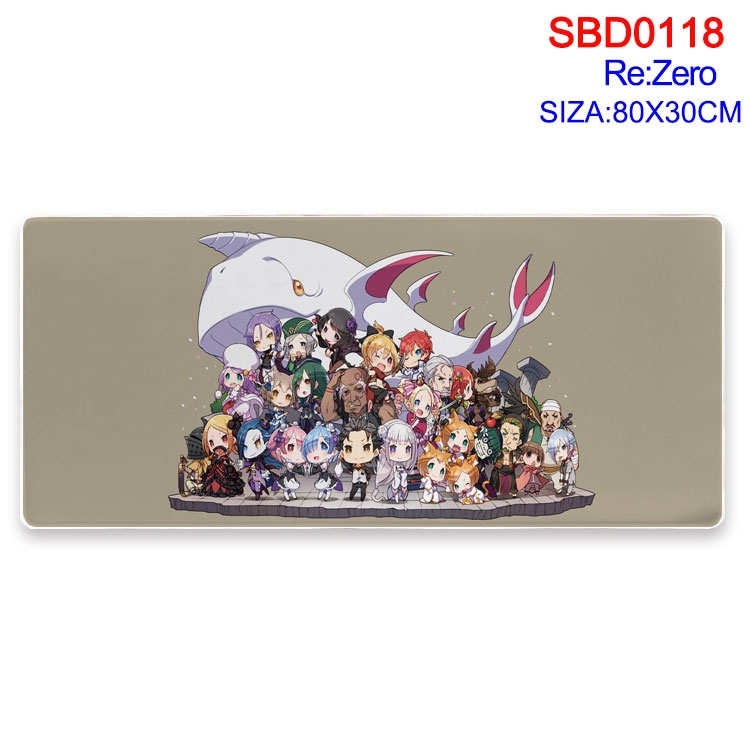 Re:Zero kara Hajimeru Isekai Seikatsu Anime peripheral mouse pad 80X30CM  SBD-118